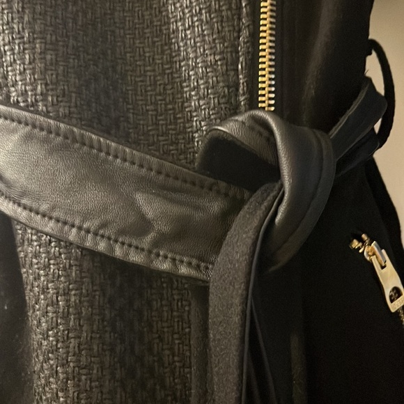 Black wool coat - Picture 6 of 12